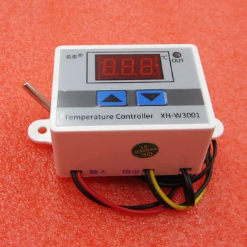 W3001 220V Digital LED Temperature Controller Thermostat Control 10A w/ Switch Probe diy electronics
W3001 220V Digital LED Temperature Controller Thermostat Control 10A w/ Switch Probe diy electronics