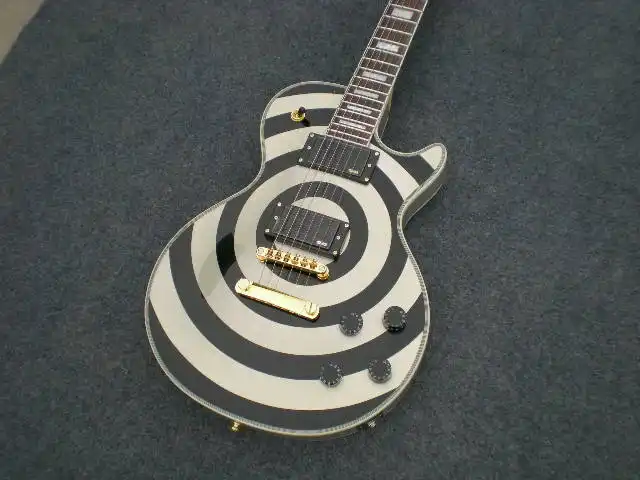 2017 New Arrival Hot Selling Top Quality Custom Shop Zakk Wylde bullseye Silivery Black EMG Pickup Electric Guitar
2017 New Arrival Hot Selling Top Quality Custom Shop Zakk Wylde bullseye Silivery Black EMG Pickup Electric Guitar