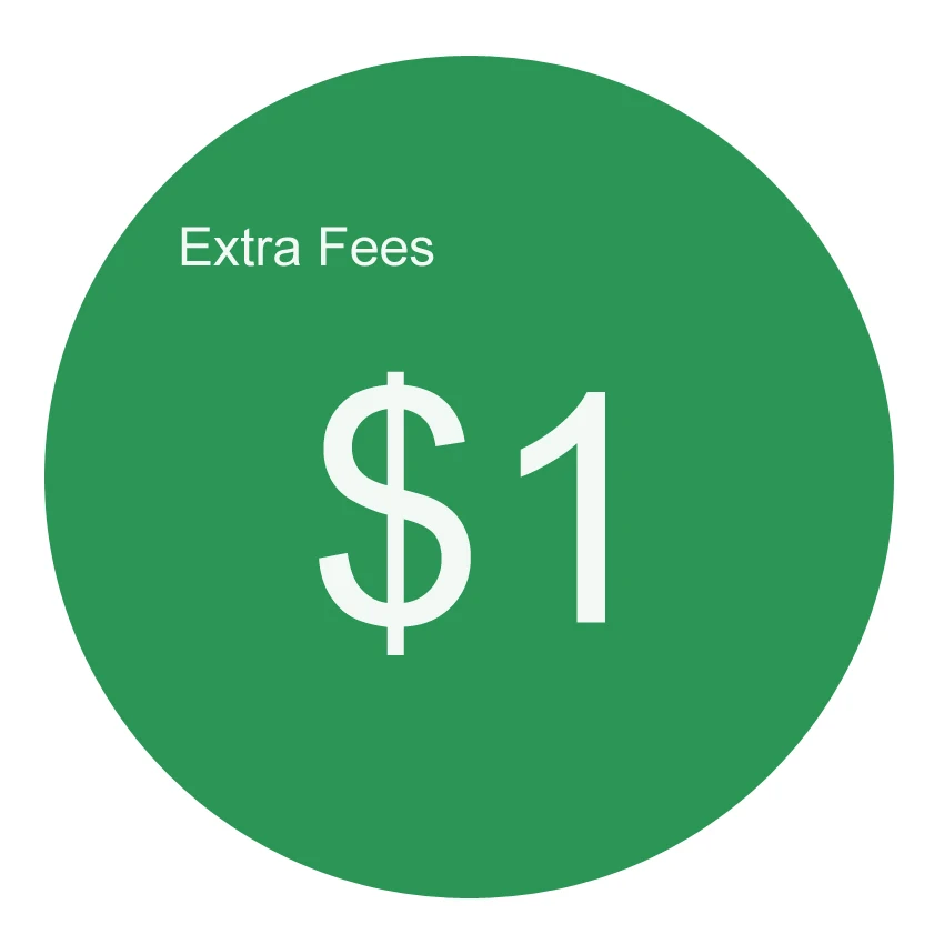 1 dollars Extra Fee agreed by both the seller and buyer For shipping , Difference product
1 dollars Extra Fee agreed by both the seller and buyer For shipping , Difference product