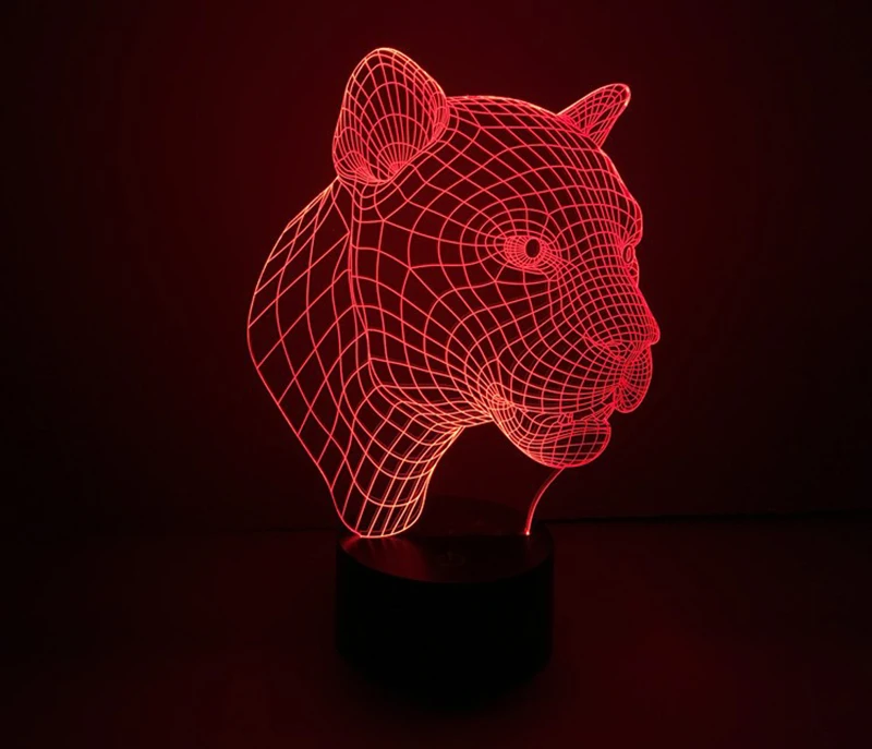 New leopard 3D LED touch charging atmosphere desk lamp acrylic LED visual stereo lamp
New leopard 3D LED touch charging atmosphere desk lamp acrylic LED visual stereo lamp