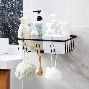 OTHERHOUSE Iron Bathroom Shelf Storage Rack Hooks Shower Caddy Shampoo Soap Cosmetic Holder Basket Bathroom Organizer Shelves
OTHERHOUSE Iron Bathroom Shelf Storage Rack Hooks Shower Caddy Shampoo Soap Cosmetic Holder Basket Bathroom Organizer Shelves
