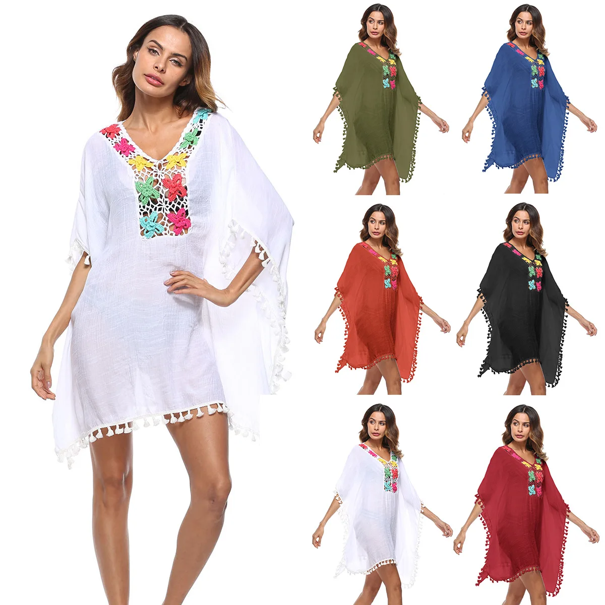 Summer Beach Wear Bathrobe The Swimsuit Pareo Long Dress For Kaftans Outputs 2019 Make Crochet Stitching Irregular Smock
Summer Beach Wear Bathrobe The Swimsuit Pareo Long Dress For Kaftans Outputs 2019 Make Crochet Stitching Irregular Smock