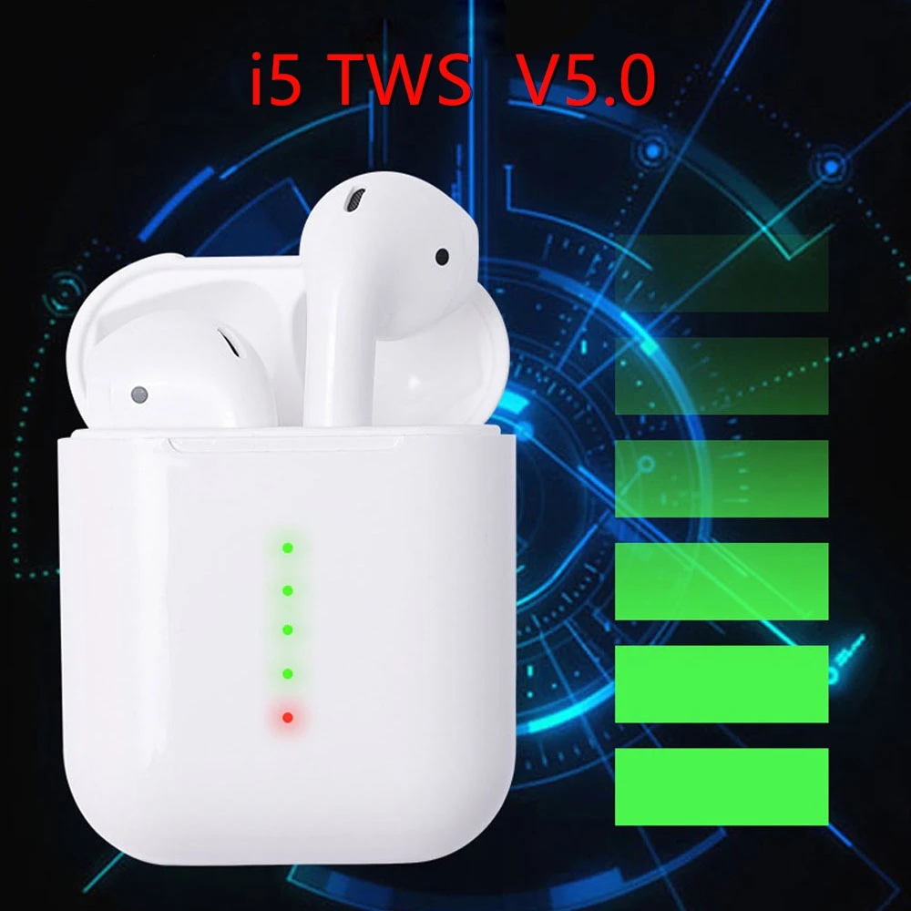 I5 TWS Bluetooth Headset Wireless 5.0 with Wireless Charging Tapping Touch Control Earphones Suitable PK i10 i12 Drop shipping
I5 TWS Bluetooth Headset Wireless 5.0 with Wireless Charging Tapping Touch Control Earphones Suitable PK i10 i12 Drop shipping