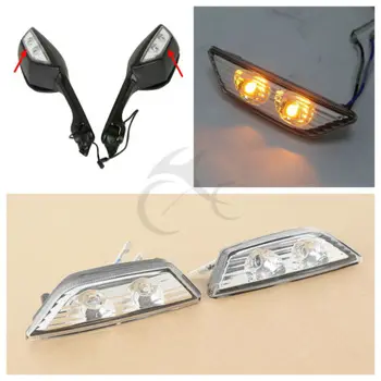 Turn Signal Indicators For Kawasaki Ninja ZX10R ZX-10R Rearview Mirrors 2011-2015
Turn Signal Indicators For Kawasaki Ninja ZX10R ZX-10R Rearview Mirrors 2011-2015