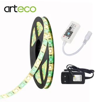 MINI WIFI RGBW/RGBW LED Controller LED Strip IP65/IP20 Waterproof DC12V 5M Led Light Strips 60leds/m With 12V 3A EU/US Adapter
MINI WIFI RGBW/RGBW LED Controller LED Strip IP65/IP20 Waterproof DC12V 5M Led Light Strips 60leds/m With 12V 3A EU/US Adapter