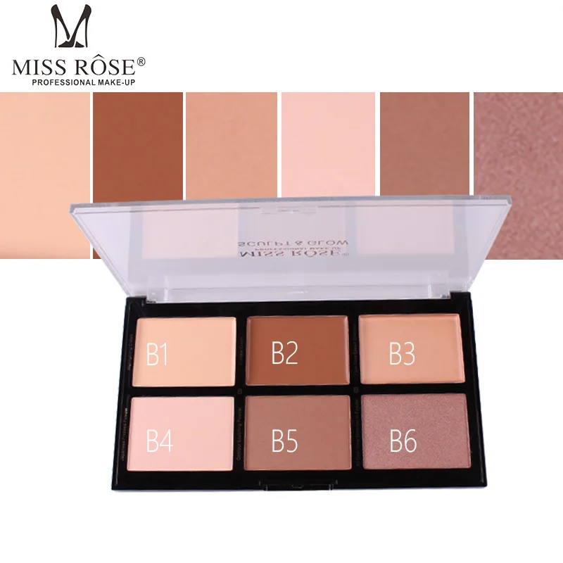 MISS ROSE 6 color high-gloss powder repairing powder concealer acne foundation cream waterproof whitening oil control makeup
MISS ROSE 6 color high-gloss powder repairing powder concealer acne foundation cream waterproof whitening oil control makeup