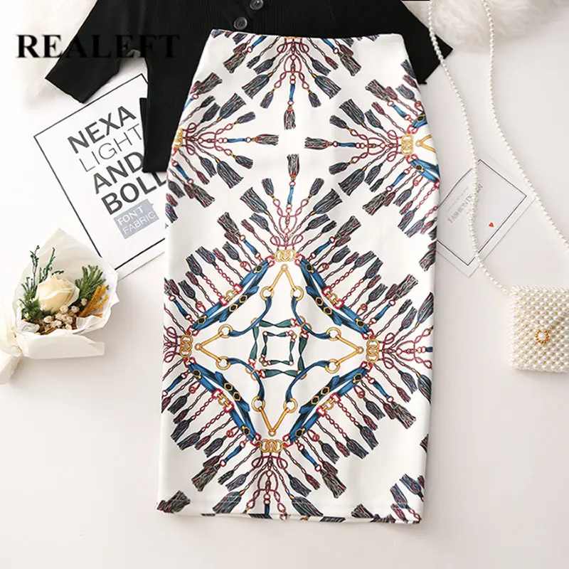 REALEFT Women Cartoon Printed Pencil Wrap Skirts 2019 New Arrival High Waist Knee-Length Bodycon Sheath Midi Skirts for Ladies
REALEFT Women Cartoon Printed Pencil Wrap Skirts 2019 New Arrival High Waist Knee-Length Bodycon Sheath Midi Skirts for Ladies