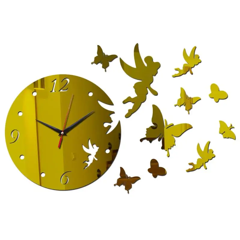 New Acrylic Wall Clock Sticker Fashion Butterfly Pattern Creative Clock Sticker Mirror Surface Sticker For Home
New Acrylic Wall Clock Sticker Fashion Butterfly Pattern Creative Clock Sticker Mirror Surface Sticker For Home