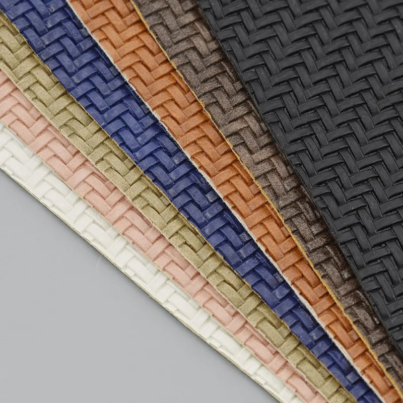 A4 Stripe Synthetic Faux Leather Fabric Embossed Weaving Grain Leather For Bows Bags Shoes Diy Sewing Crafts
A4 Stripe Synthetic Faux Leather Fabric Embossed Weaving Grain Leather For Bows Bags Shoes Diy Sewing Crafts