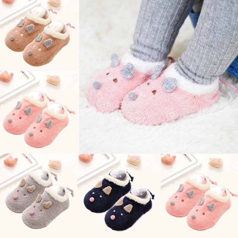 Fashion Baby Socks Cartoon Animal Newborn Baby Boys Girls Socks Cotton Anti-slip Shoes Winter Fleece Kids Toddler Shoes 0-24M
Fashion Baby Socks Cartoon Animal Newborn Baby Boys Girls Socks Cotton Anti-slip Shoes Winter Fleece Kids Toddler Shoes 0-24M