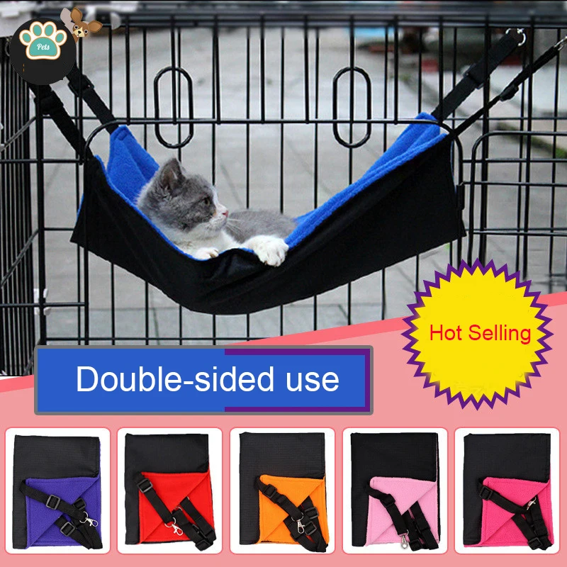 Double-side Use Large Hammock For Cats Bed Crib Waterproof Fleece Hanging Cat Bed Mat Soft Cage Cat Hammock Products For Cat
Double-side Use Large Hammock For Cats Bed Crib Waterproof Fleece Hanging Cat Bed Mat Soft Cage Cat Hammock Products For Cat