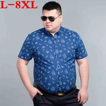 8XL 7XL big size Men Hawaiian Short Sleeve Shirt Male Luxury Cotton Aloha Flower Floral Printed Casual Shirt Clothes 2018 Summer
8XL 7XL big size Men Hawaiian Short Sleeve Shirt Male Luxury Cotton Aloha Flower Floral Printed Casual Shirt Clothes 2018 Summer