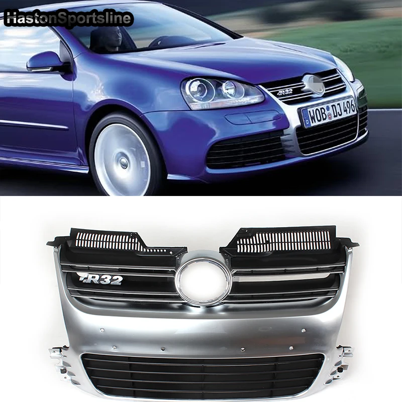 Golf5 MK5 R32 Front Bumper Mesh Grille Grill for Volkswagen Golf MK5 R32 Bumper Only 2005-2009
Golf5 MK5 R32 Front Bumper Mesh Grille Grill for Volkswagen Golf MK5 R32 Bumper Only 2005-2009