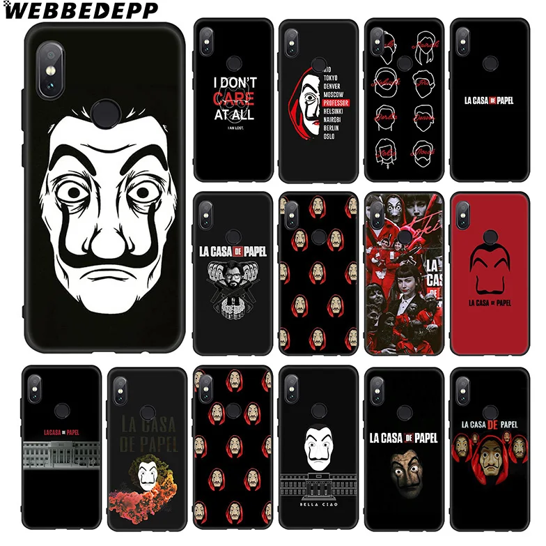 Money Heist La Casa De Papel Soft Case for Xiaomi 9 8 SE 6 A1 A2 Lite MIA1 MIA2 Lite MI8 MI6 MAX 3 POCOPHONE F1
Money Heist La Casa De Papel Soft Case for Xiaomi 9 8 SE 6 A1 A2 Lite MIA1 MIA2 Lite MI8 MI6 MAX 3 POCOPHONE F1