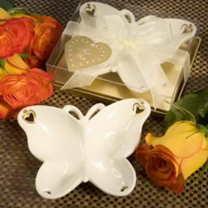 (100pcs/lot)FREE SHIPPING+Wedding Favors Butterfly Candy Dish from the Porcelain Remembrances Collection Bridal Shower Favor
(100pcs/lot)FREE SHIPPING+Wedding Favors Butterfly Candy Dish from the Porcelain Remembrances Collection Bridal Shower Favor