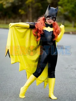 Kids Popular Batgirl Cool Superhero Costume With Cape Spandex Zentai Suit Bodysuit Jumpsuit halloween costumes for kids
Kids Popular Batgirl Cool Superhero Costume With Cape Spandex Zentai Suit Bodysuit Jumpsuit halloween costumes for kids