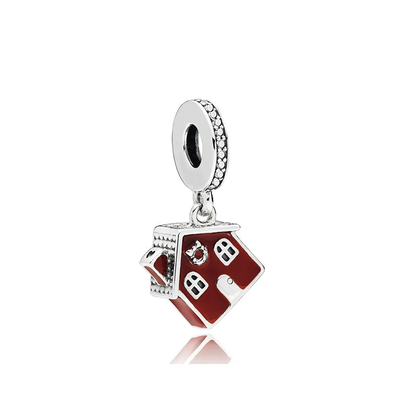 5PCS High Quality Silver European Red Enamel Warm Family House Bead Charm Fit Women Pandora Bracelet & Bangle DIY Jewelry Making
5PCS High Quality Silver European Red Enamel Warm Family House Bead Charm Fit Women Pandora Bracelet & Bangle DIY Jewelry Making