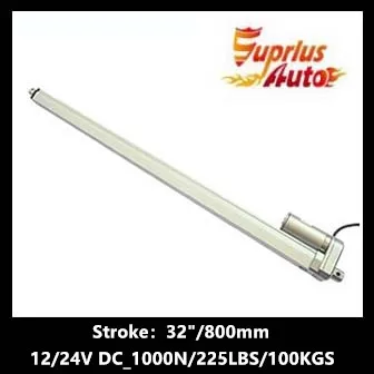 low price by express : 32inch/800mm stroke 12v/24v linear actuator - 1000N/ 225lbs/100kgs load tubular linear actuator
low price by express : 32inch/800mm stroke 12v/24v linear actuator - 1000N/ 225lbs/100kgs load tubular linear actuator