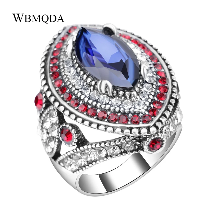 2018 New Arrivals Fashion Big Finger Silver Ring Luxury Crystal Wedding Rings For Women Vintage Bulgaria Jewelry Free Shipping
2018 New Arrivals Fashion Big Finger Silver Ring Luxury Crystal Wedding Rings For Women Vintage Bulgaria Jewelry Free Shipping