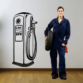 Gas Car Repair Store Wall Stickers Gas Pump Design Vinyl Wall Poster Autocar Service Wall Art Decal Garage Stickers Decor AZ597
Gas Car Repair Store Wall Stickers Gas Pump Design Vinyl Wall Poster Autocar Service Wall Art Decal Garage Stickers Decor AZ597