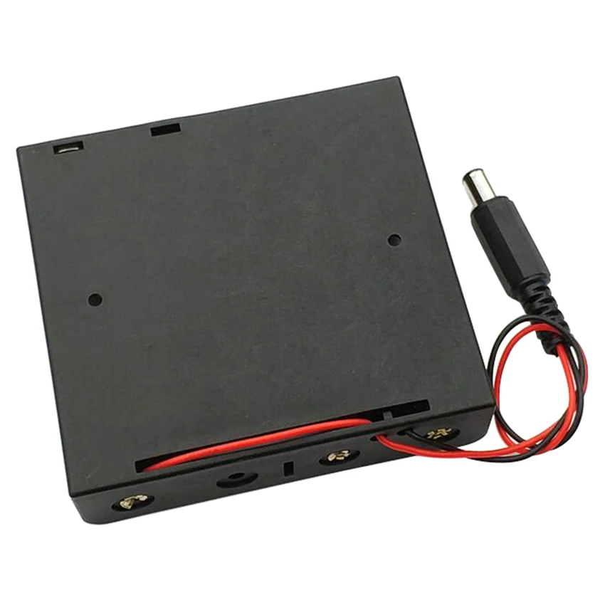 MasterFire 300pcs/lot 18650 Battery Holder Plastic Battery Holder Storage Box Case for 4 x 18650 With DC5.5*2.1mm Power Plug
MasterFire 300pcs/lot 18650 Battery Holder Plastic Battery Holder Storage Box Case for 4 x 18650 With DC5.5*2.1mm Power Plug