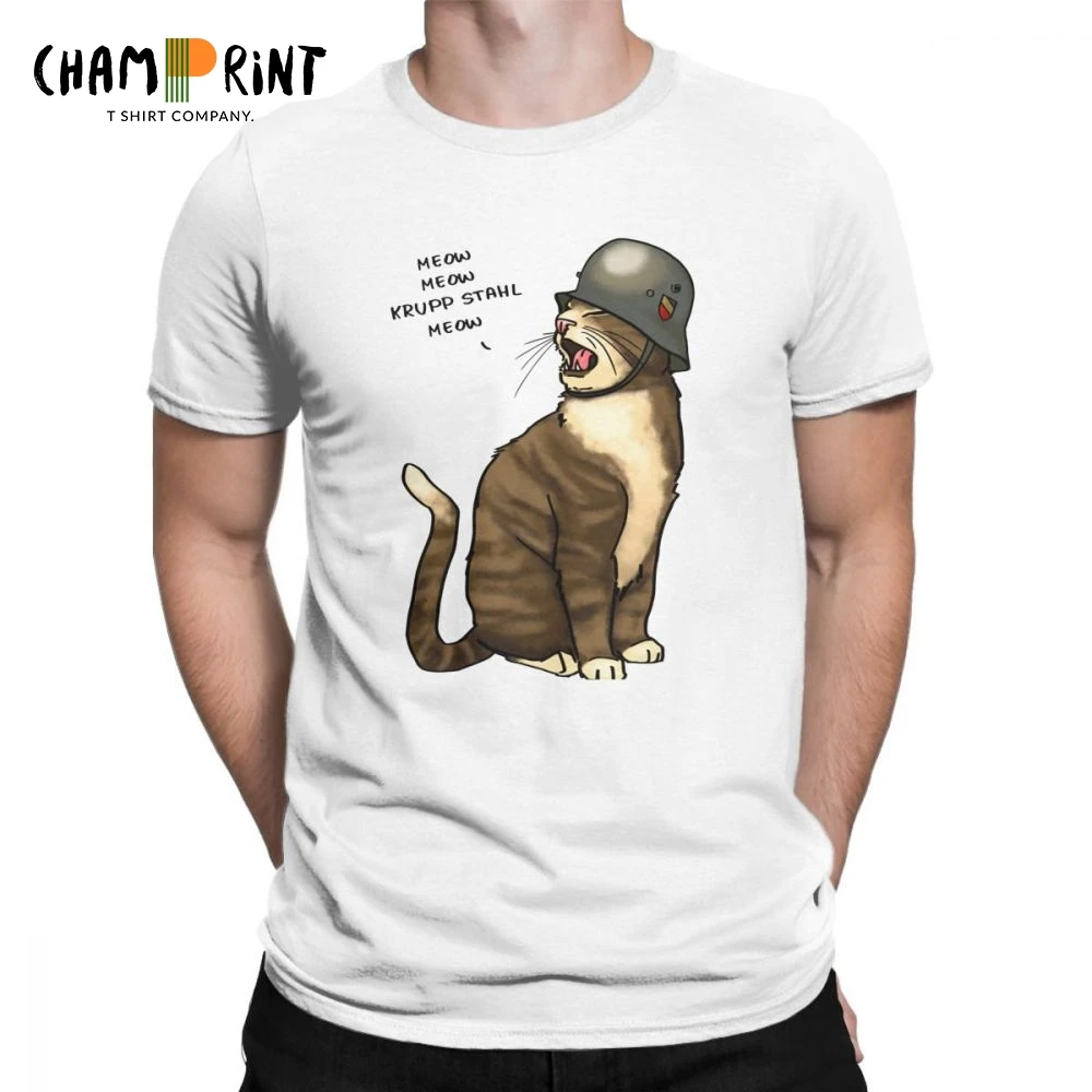 Wehrmacht T Shirts for Men German Big Cat Tees Pure Cotton Novelty T-Shirt Round Neck Short Sleeve Clothes Plus Size 4XL 5XL
Wehrmacht T Shirts for Men German Big Cat Tees Pure Cotton Novelty T-Shirt Round Neck Short Sleeve Clothes Plus Size 4XL 5XL