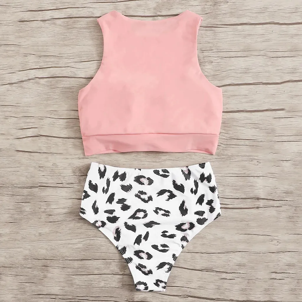 MUQGEW Women's Bikini Set Summer Two Piece Knot Front Crop Top Swimsuit with Floral Bottom bathing suit women Drop ship 
MUQGEW Women's Bikini Set Summer Two Piece Knot Front Crop Top Swimsuit with Floral Bottom bathing suit women Drop ship