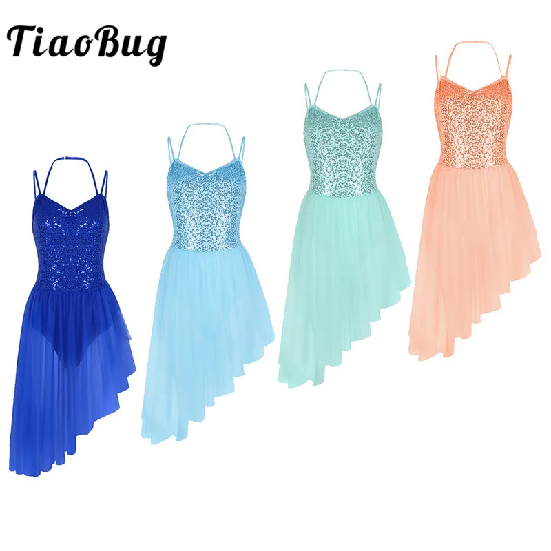 TiaoBug Women Halter Sequin Asymmetric Tulle Ballerina Ballet Tutu Dress Ballet Leotard for Women Dance Gymnastics Leotard Dress
TiaoBug Women Halter Sequin Asymmetric Tulle Ballerina Ballet Tutu Dress Ballet Leotard for Women Dance Gymnastics Leotard Dress