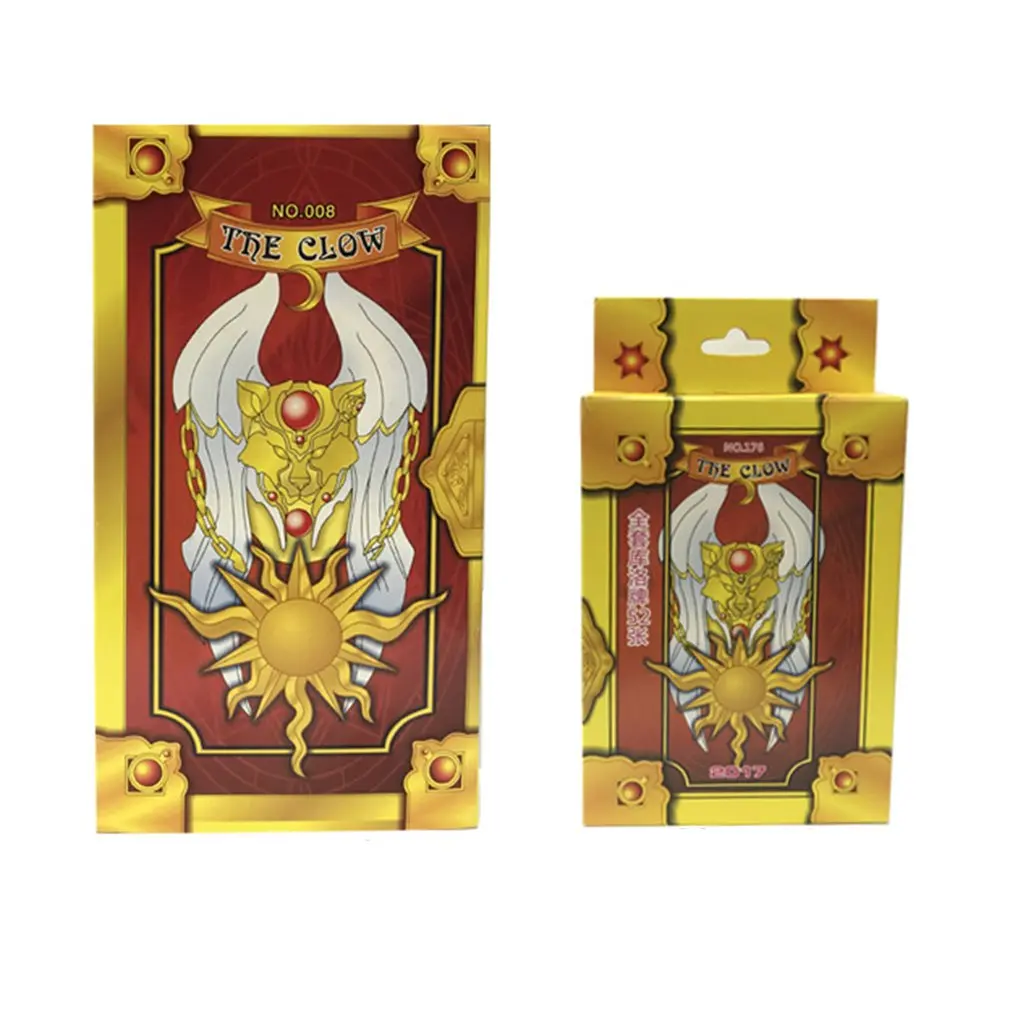Magic Sakura Cards Captor Sakura Game Cards Clow Magic Poker Card Collection Cards Anime Action Figure Toy for Children
Magic Sakura Cards Captor Sakura Game Cards Clow Magic Poker Card Collection Cards Anime Action Figure Toy for Children