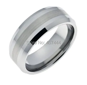 Free Shipping YGK JEWELRY Supernova Sale 8MM Comfort Fit Men's Silver Beveled Matte Top Tungsten Carbide Rings
Free Shipping YGK JEWELRY Supernova Sale 8MM Comfort Fit Men's Silver Beveled Matte Top Tungsten Carbide Rings