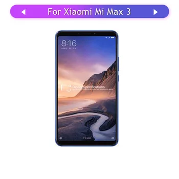 3pcs For Xiaomi Mi Max 3 Mi Max3 LCD Display Touch Screen Assembly Glass Panel Digitizer Touch Sensor For Mi Max 3 Mi Max3
3pcs For Xiaomi Mi Max 3 Mi Max3 LCD Display Touch Screen Assembly Glass Panel Digitizer Touch Sensor For Mi Max 3 Mi Max3