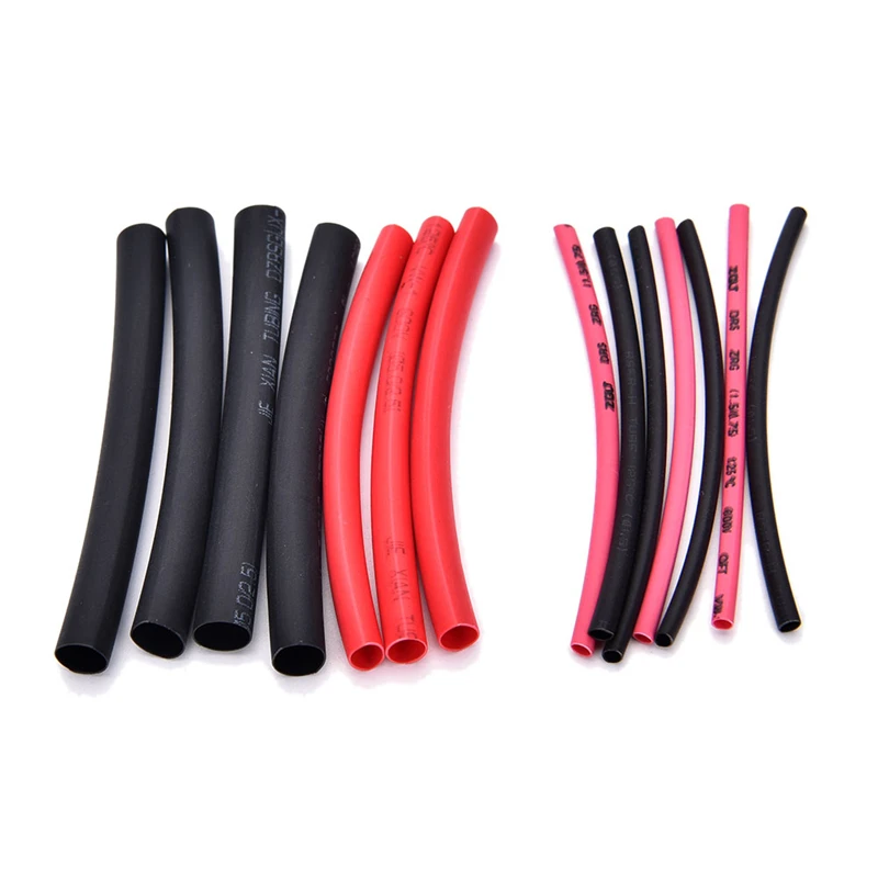 42pcs/lot Heat Shrink Tubing Wrap 2:1 Black Red Tube Car Cable Sleeving Assortment Wrap Wire Kit Polyolefin
42pcs/lot Heat Shrink Tubing Wrap 2:1 Black Red Tube Car Cable Sleeving Assortment Wrap Wire Kit Polyolefin