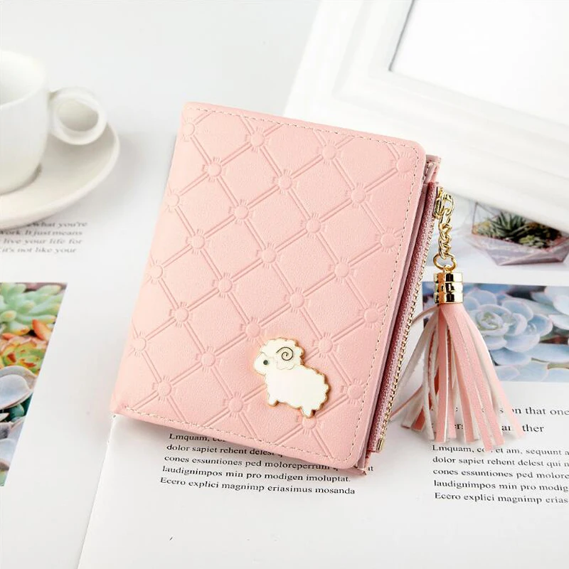 Women's multi-function short change pocket Korean version buckle wallet women cute buckle simple mini wallet card package
Women's multi-function short change pocket Korean version buckle wallet women cute buckle simple mini wallet card package