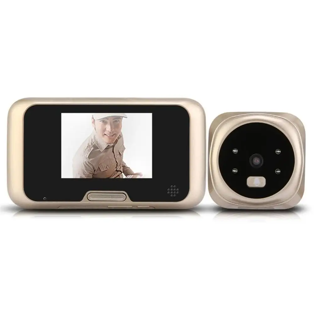 3 inch LCD Digital Wireless Video Doorbell Security Zoom Camera Night Vision LED TF-card 32 Chimes 3 AA Battery Powered Suppies
3 inch LCD Digital Wireless Video Doorbell Security Zoom Camera Night Vision LED TF-card 32 Chimes 3 AA Battery Powered Suppies