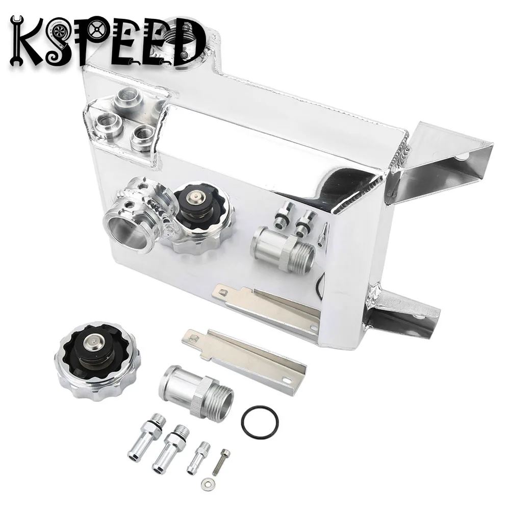 Kspeed 2.5L Aluminum Polished Chrome finish Coolant Overflow Resevoir Tank For ford BA BF XR6 XR8 GT FG 6CYL V8
Kspeed 2.5L Aluminum Polished Chrome finish Coolant Overflow Resevoir Tank For ford BA BF XR6 XR8 GT FG 6CYL V8