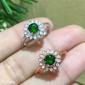 KJJEAXCMY fine jewelry 925 Pure silver natural transparent stone female style ring inlay jewelry colored gemstone small wild flo 
KJJEAXCMY fine jewelry 925 Pure silver natural transparent stone female style ring inlay jewelry colored gemstone small wild flo