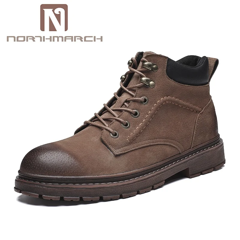 NORTHMARCH Leather Men Ankle Boots Work Shoes Autumn Winter Mens Fashion Shoes Hard-Wearing Safety Shoes For Men Boots Homme
NORTHMARCH Leather Men Ankle Boots Work Shoes Autumn Winter Mens Fashion Shoes Hard-Wearing Safety Shoes For Men Boots Homme