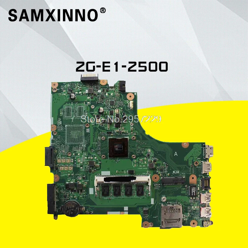 Для For Asus X450EA X450E X452EA X452E A452E с E1-2500 CPU материнская плата для ноутбука X450EP rev 2 0 2G 100%
