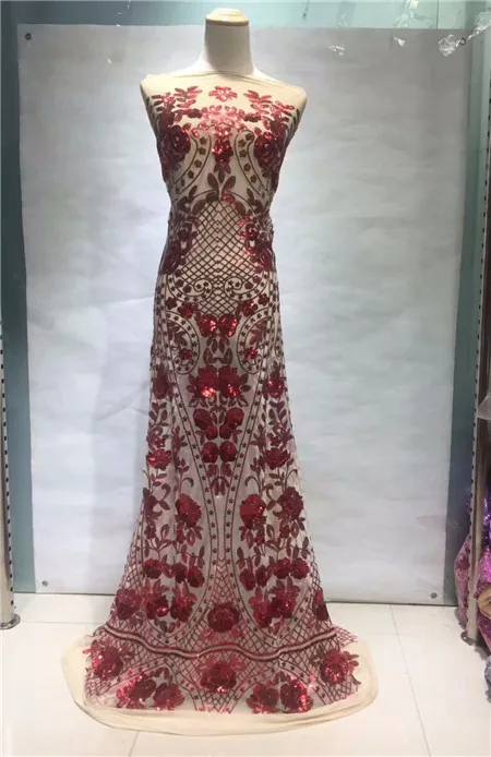 African lace high-grade fabrics, Nigeria's best lace sequins chiffon fashion fabrics for all kinds of party clothes
African lace high-grade fabrics, Nigeria's best lace sequins chiffon fashion fabrics for all kinds of party clothes