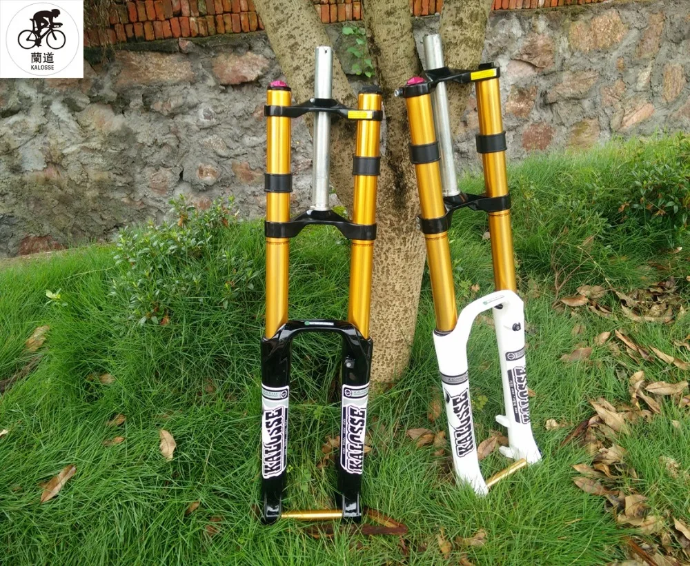 Kalosse bike parts AM/DH mountain bicycle part 26er front forks 26inch bike fork 160 mm Travel
Kalosse bike parts AM/DH mountain bicycle part 26er front forks 26inch bike fork 160 mm Travel
