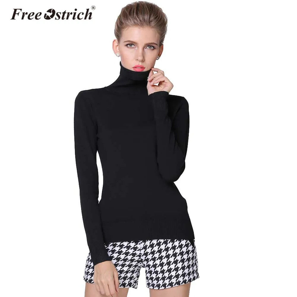 Free Ostrich Sweater Women High Quality Turtleneck Pullover Winter Tops Solid Cashmere Sweater Autumn Female Sweater Hot Sale
Free Ostrich Sweater Women High Quality Turtleneck Pullover Winter Tops Solid Cashmere Sweater Autumn Female Sweater Hot Sale