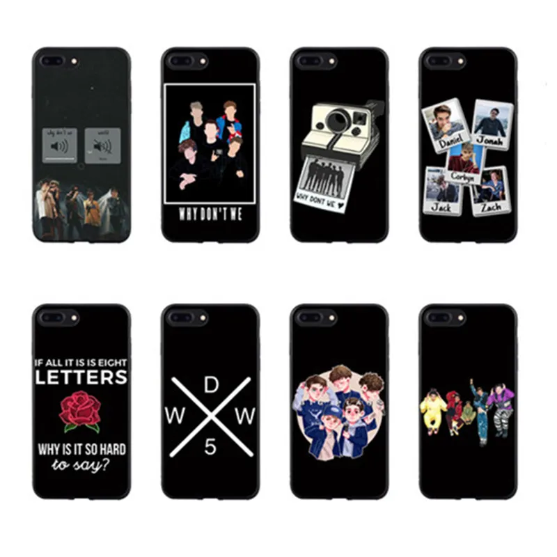 Why dont we 8 Letters Fashion Preto TPU soft Silicon Phone Case For Coque iphone 8 7 Plus 6 5s SE X XS Max XR 11 11pro 11promax
Why dont we 8 Letters Fashion Preto TPU soft Silicon Phone Case For Coque iphone 8 7 Plus 6 5s SE X XS Max XR 11 11pro 11promax