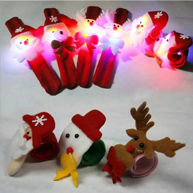12pcs/lot Luminous plush bracelet 22.5cm christmas toys for children Christmas gift
12pcs/lot Luminous plush bracelet 22.5cm christmas toys for children Christmas gift