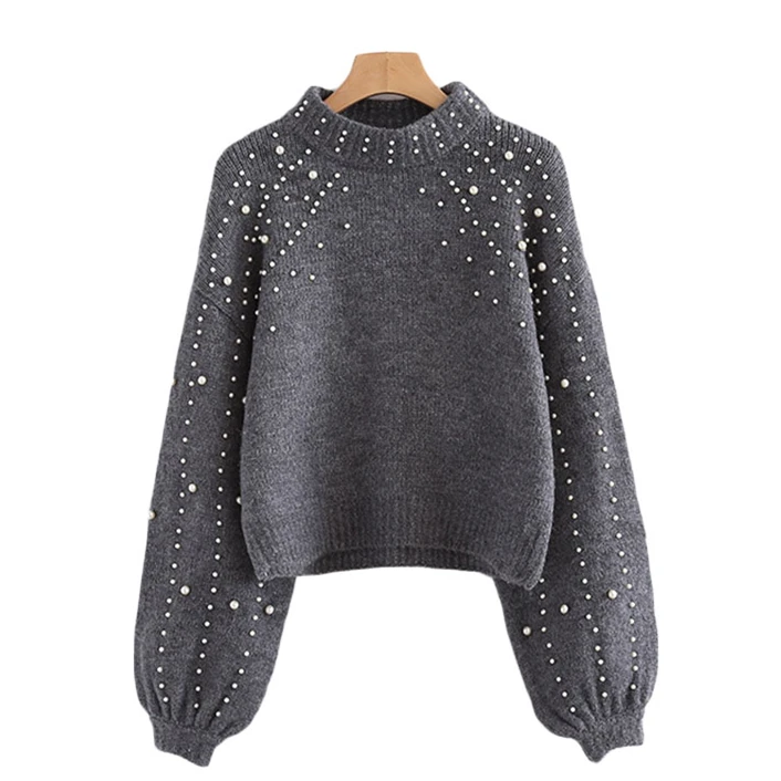 2017 Fashion Pearl Designer Womens Winter Sweater Thicken Warm Knitwear Ladies Christmas Pullover Knitted Jumper Plus Size
2017 Fashion Pearl Designer Womens Winter Sweater Thicken Warm Knitwear Ladies Christmas Pullover Knitted Jumper Plus Size