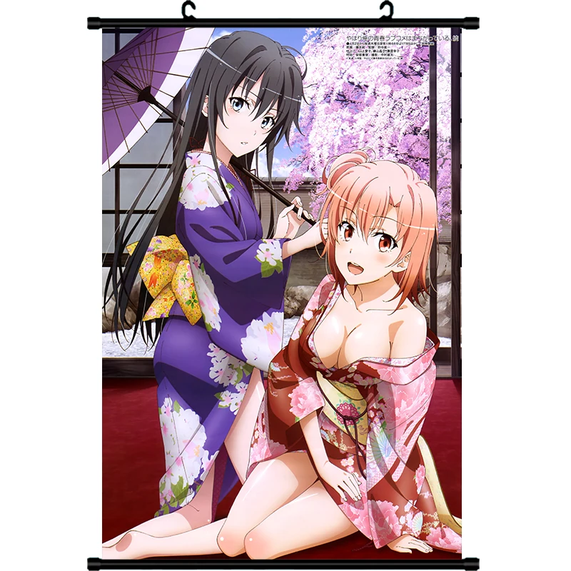 Anime Yahari Ore no Seishun Love Come wa Machigatteiru Wall Scroll Poster cartoon canvas painting Animation Scroll Painting
Anime Yahari Ore no Seishun Love Come wa Machigatteiru Wall Scroll Poster cartoon canvas painting Animation Scroll Painting
