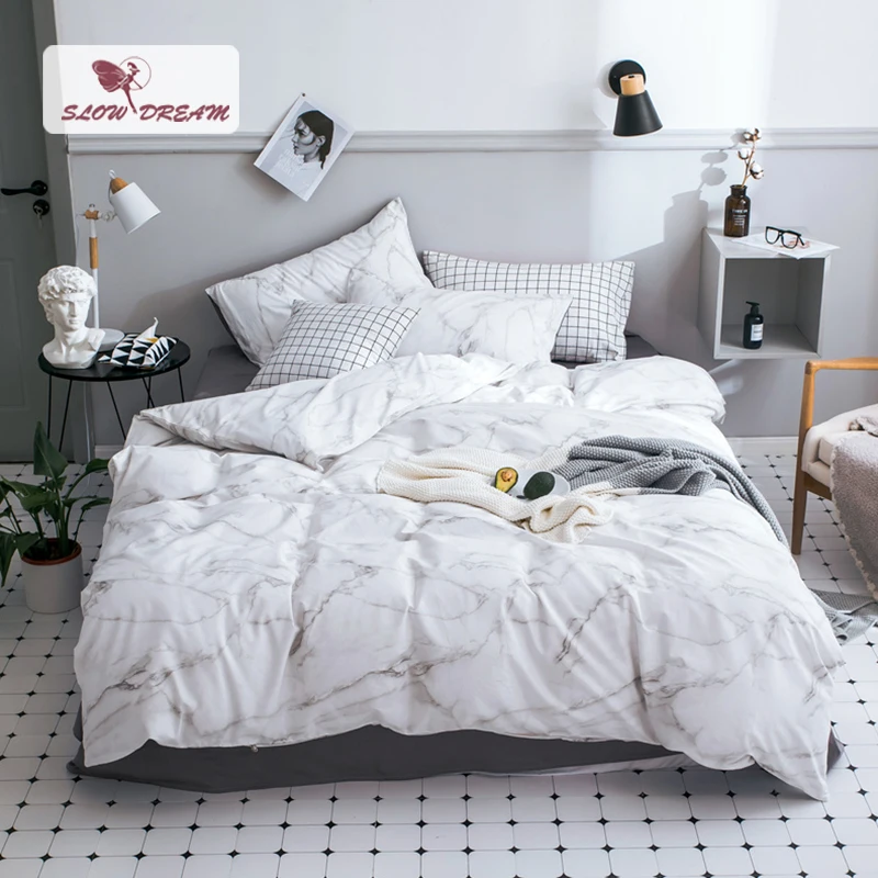 Slowdream 100%COTTON Comfortable Bedding Set Nordic Home Textiles Quality Bedclothes Duvet Cover Set Bed Linen Cotton Bedspread
Slowdream 100%COTTON Comfortable Bedding Set Nordic Home Textiles Quality Bedclothes Duvet Cover Set Bed Linen Cotton Bedspread