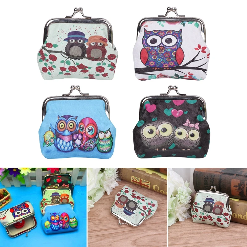 THINKTHENDO Women Girl Retro Owls Mini Change Wallet Hasp Clutch Coin Storage Purse Bag
THINKTHENDO Women Girl Retro Owls Mini Change Wallet Hasp Clutch Coin Storage Purse Bag