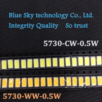 4000pcs/LOT free shipping 5730 0.5W-150Ma 40-65lm CW 6500K White Light SMD 5730 LED chip lamps- 3.2~3.4V WW 2800-3200K 5.7*3.0
4000pcs/LOT free shipping 5730 0.5W-150Ma 40-65lm CW 6500K White Light SMD 5730 LED chip lamps- 3.2~3.4V WW 2800-3200K 5.7*3.0