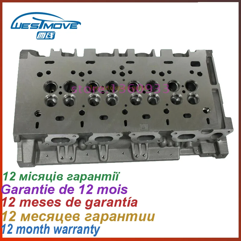 cylinder head for OPEL Movano Vivaro 2.2 DTI 2188CC 2.5 DTI 2464CC 16V 01- ENGINE : G9T 720/722/750 G9U 724 /730/750/752/754
cylinder head for OPEL Movano Vivaro 2.2 DTI 2188CC 2.5 DTI 2464CC 16V 01- ENGINE : G9T 720/722/750 G9U 724 /730/750/752/754
