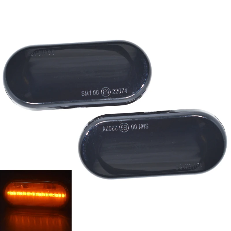 2Pcs Dynamic LED Side Marker Light Indicator for SEAT Ibiza 6L Cordoba Toledo 1M Leon 1M Turn Signal Light Left Right Amber
2Pcs Dynamic LED Side Marker Light Indicator for SEAT Ibiza 6L Cordoba Toledo 1M Leon 1M Turn Signal Light Left Right Amber